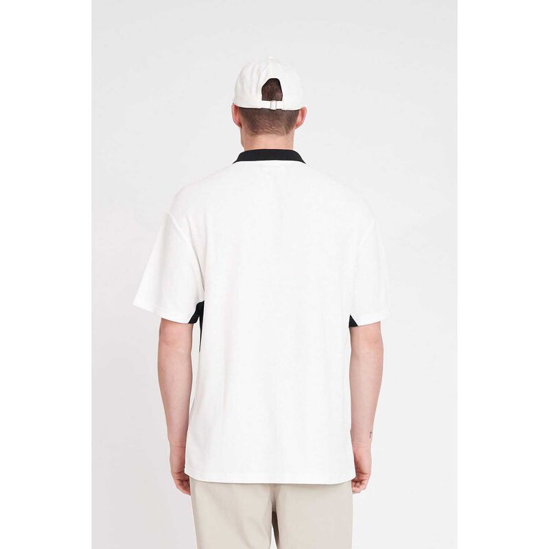 Huffer Pique Panel Ss Polo image number 1